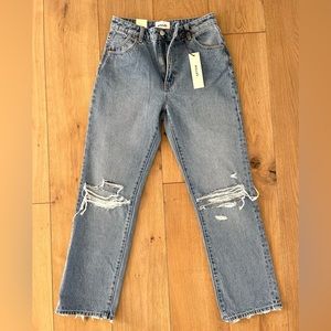 Rollas Original High Rise Straight size 28